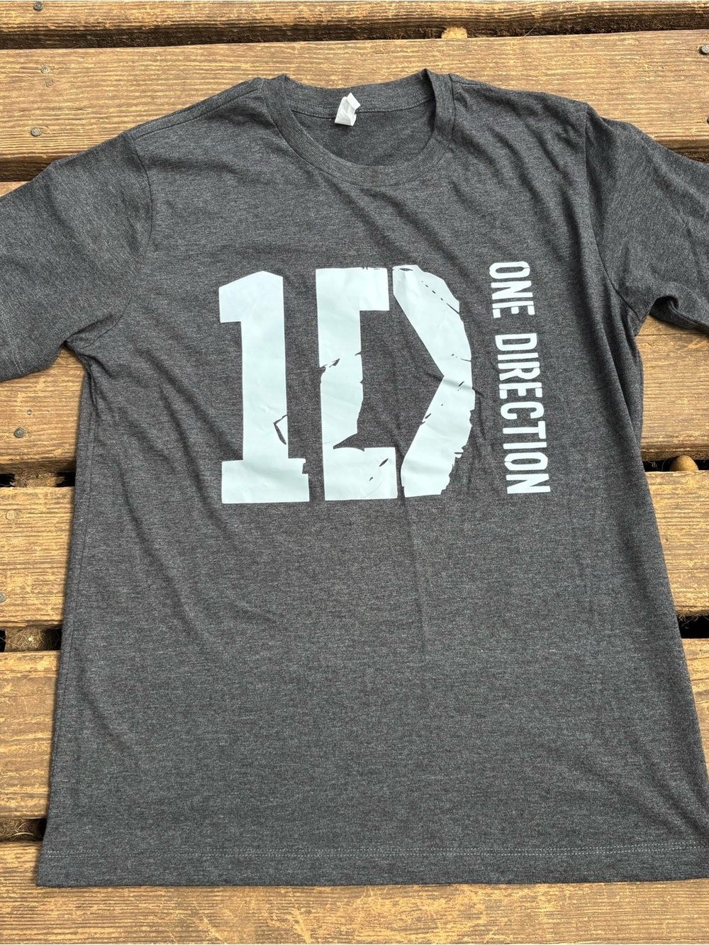 1D Graphic Tee - Dark Gray